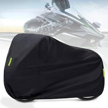 Moto Capa Impermeável Poeira Chuva UV Proteção de Neve Cobrir Oxford Cobertura de Pano para a Honda, BMW