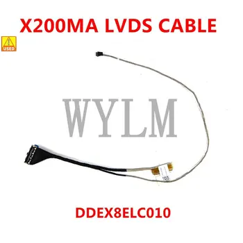 Usado X200MA CABO de LVDS Para ASUS F200MA F200M X200M X200MA LCD, cabo do Cabo flexível DDEX8ELC010 TESED OK