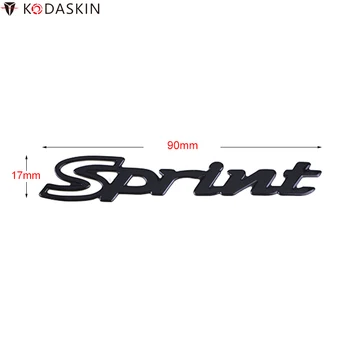 KODASKIN 3D Moto Sprint Emblema Adesivo Decalques para Vespa Sprint50 Sprint125 Sprint150