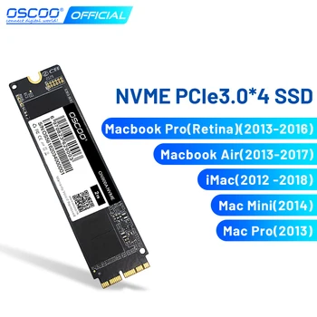 SSD NVME Unidade de disco Rígido ON900A para Macbook 256GB de 512GB 1T 2T NVME M2 PCIe 3.0*4 para o iMac/Macbook Air/Macbook Pro/Mac Pro ou Mac MINI