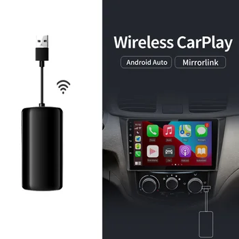 Sem fio CarPlay Dongle USB Android Auto de Navegação do Leitor de Smart Link de Acessórios Para o Retrofit do Sistema Android Multimídia para Carro